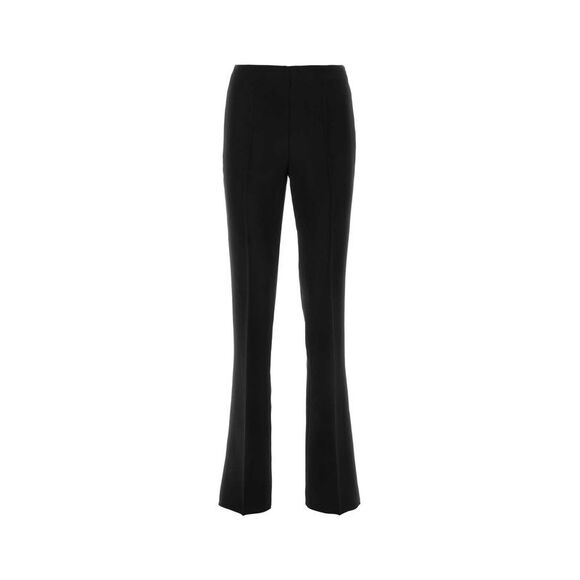 Salvatore Ferragamo Women Black Crepe Pant